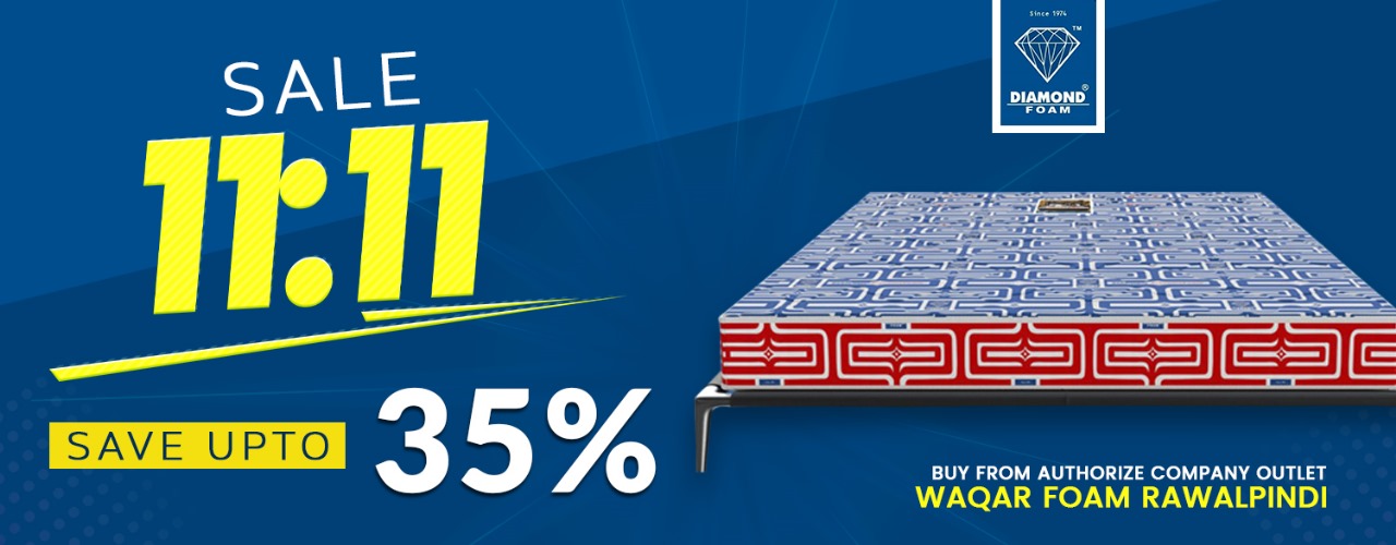 11 11 sale on diamond foam